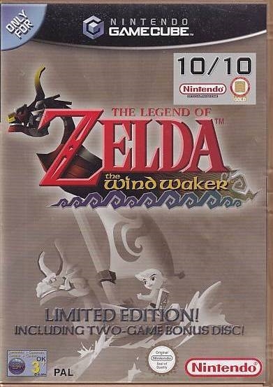 The Legend of Zelda The Wind Waker Limited Edition - Nintendo GameCube (B Grade) (Genbrug)